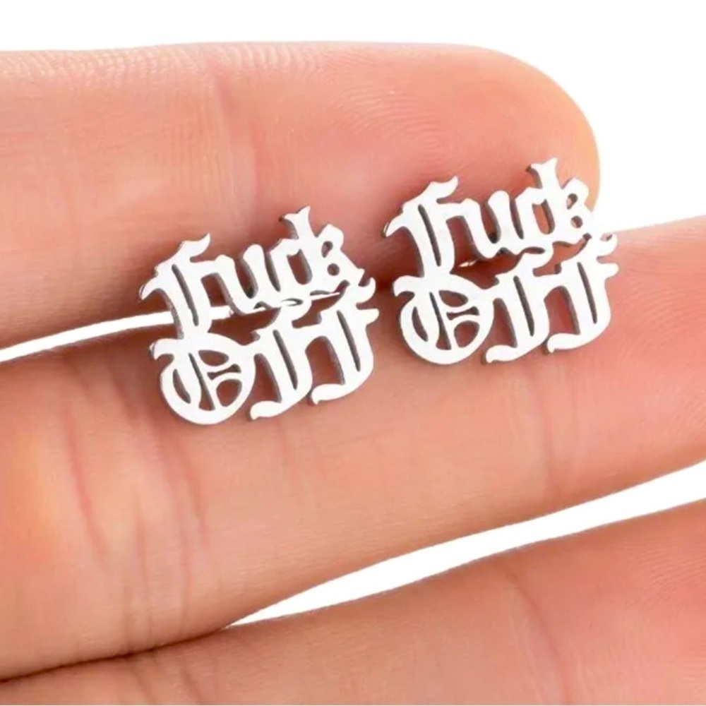 Silver Statement Earrings